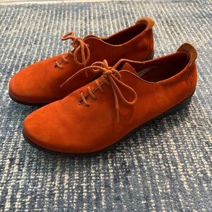 Arche Nassau Richelieus Nubuck Leather Shoe